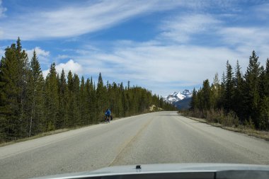 Summer landscape in Jasper National Park in Canada