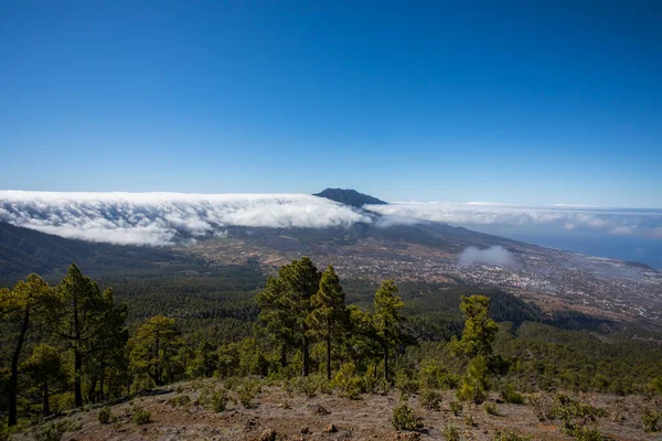 Landscaoe in Bejenado Peak in Caldera De Taburiente, La Palma, Canary Islands, Spain