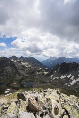 Summer landscape in Aiguestortes and Sant Maurici National Park, Pyrenees, Spain