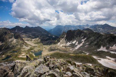 Summer landscape in Aiguestortes and Sant Maurici National Park, Pyrenees, Spain
