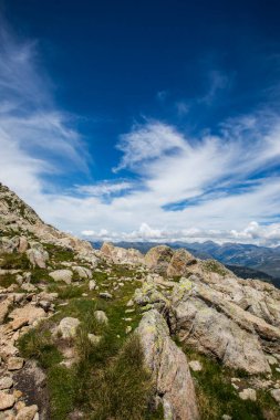 Summer landscape in Aiguestortes and Sant Maurici National Park, Pyrenees, Spain