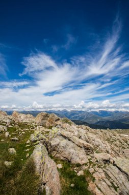 Summer landscape in Aiguestortes and Sant Maurici National Park, Pyrenees, Spain