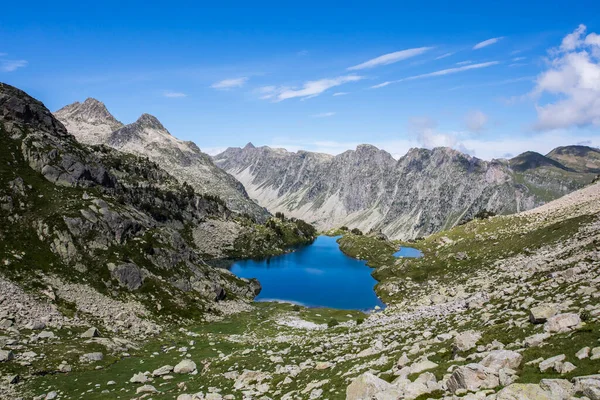 Summer Landscape Aiguestortes Sant Maurici National Park Pyrenees Spain — Foto de Stock
