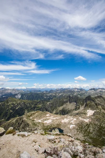 Летний Пейзаж Aiguestortes Sant Maurici National Park Пиренеи Испания — стоковое фото