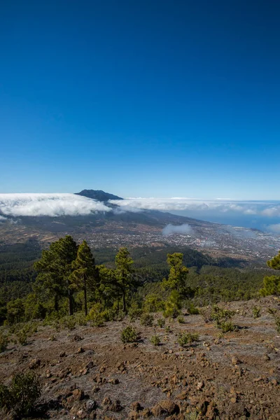 Landscaoe Bejenado Peak Caldera Taburiente Palma Canary Islands Spain — Stockfoto