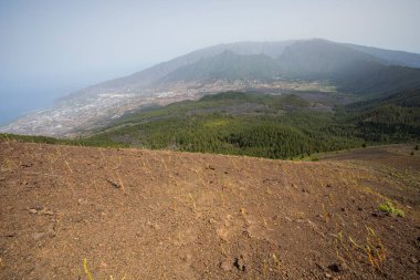 Scene of the Birigoyo peak, La Palma Island, Canary Islands, Spain.