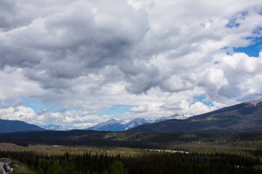 Summer landscape in Jasper National Park in Canada