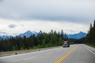 Summer landscape in Glacier National Park, British Columbia in Canada
