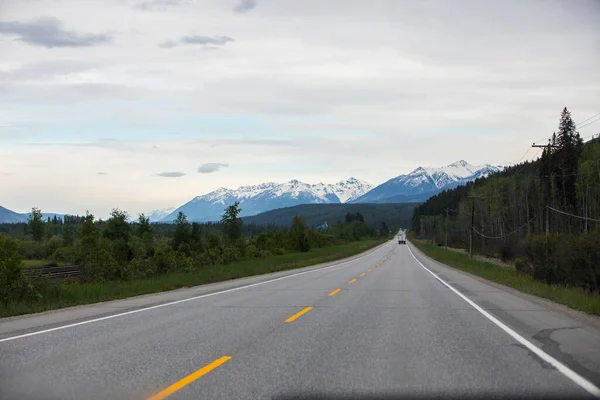 Krajobraz Letni Parku Narodowym Glacier Kolumbia Brytyjska Kanadzie — Zdjęcie stockowe