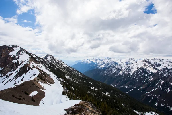 Paisagem Verão Parque Nacional Glacier Colúmbia Britânica Canadá — Fotografia de Stock