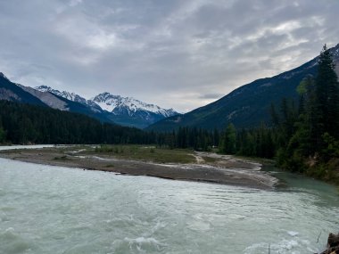 Summer landscape in Banff National Park in Canada