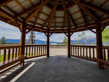 Summer landscape in Jasper National Park in Canada