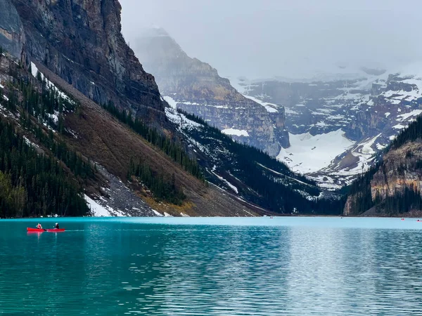 stock image Summer in Lake Louise Banff National Park in Canada