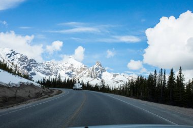 Summer landscape in Jasper National Park in Canada
