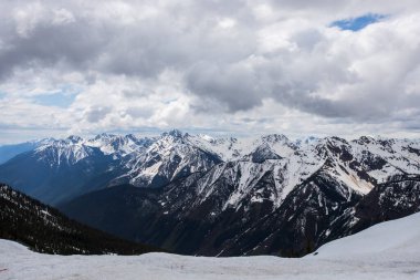 Summer landscape in Glacier National Park, British Columbia in Canada