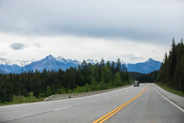 Krajobraz Letni Parku Narodowym Glacier Kolumbia Brytyjska Kanadzie — Zdjęcie stockowe