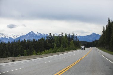 Summer landscape in Glacier National Park, British Columbia in Canada