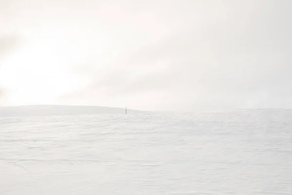 Winter Landscape Pallas Yllastunturi National Park Lapland Northern Finland — Foto de Stock