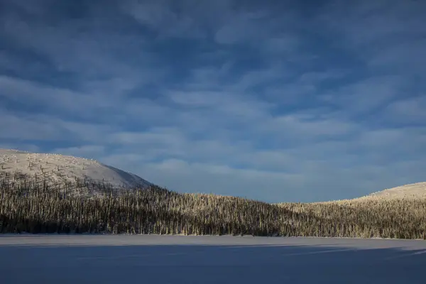 Winter Landscape Pallas Yllastunturi National Park Lapland Finland — Stock Photo, Image