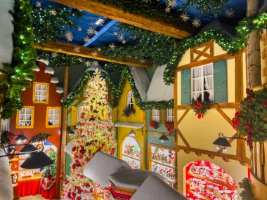 Riquewihr, Fransa; 7 Mayıs 2024: Riquewihr, Fransa