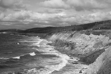 Baltık Denizi 'nin güzel manzarası