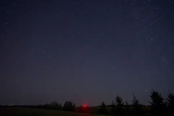 Yıldızlı gece gökyüzü