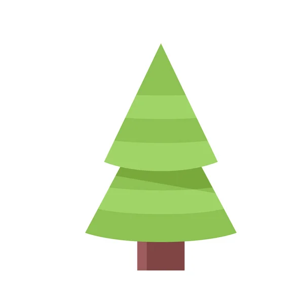圣诞节的圣像 冷杉树 — 图库矢量图片