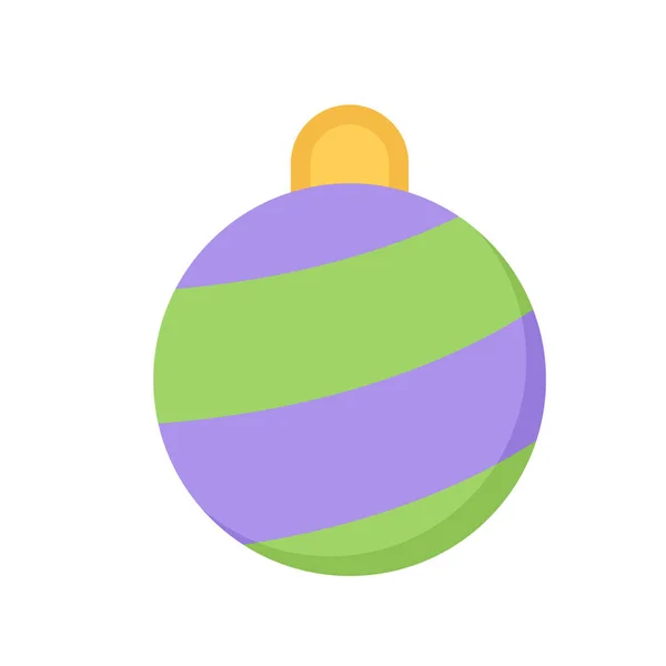 圣诞节的图标 圣诞节的球 — 图库矢量图片