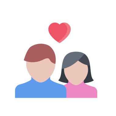 icons valentines day couple
