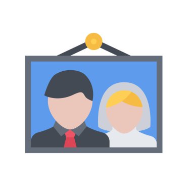 icons valentines day wedding photo