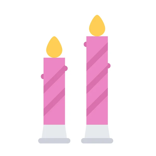 icons valentines day candles