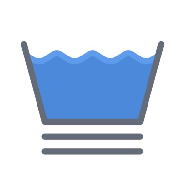 tasarım vektörü simgeleri elbise yıkama makinesi  