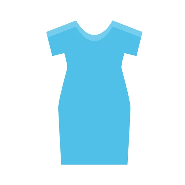Projekt Wektor Obraz Ikony Ubrania Sukienka — Wektor stockowy