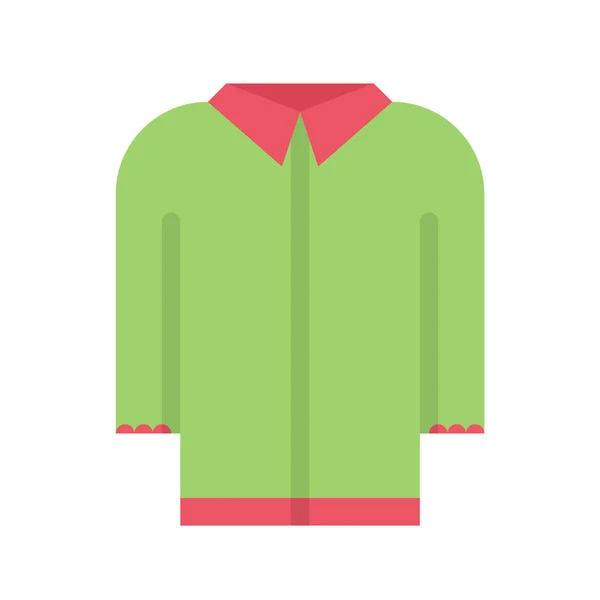 ベクトル画像のアイコンの服ジャケット — ストックベクタ