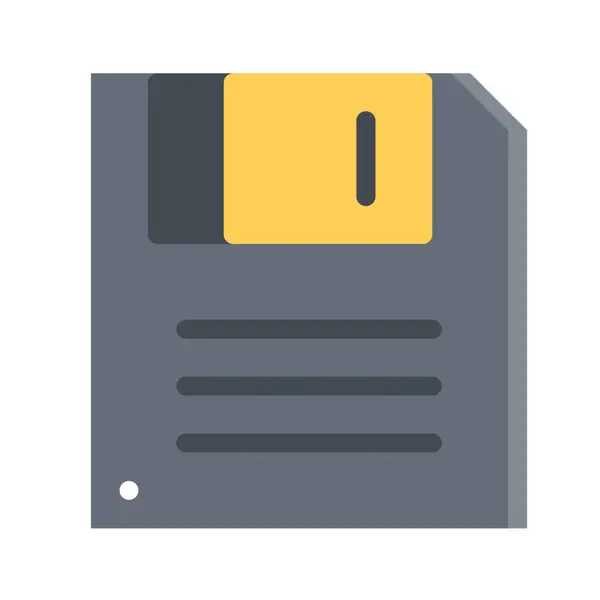 Design Vector Image Icons Diskette — Stock Vector