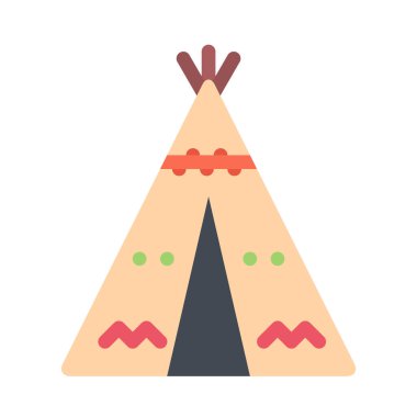 tasarım vektörü simgeleri wigwam