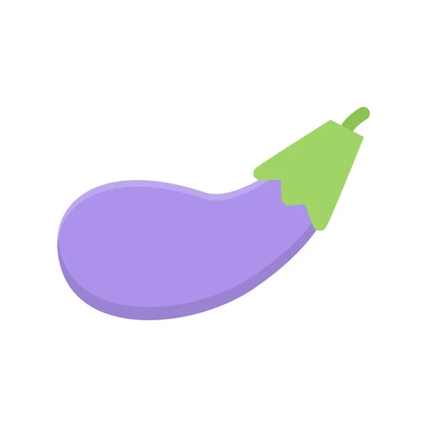 Design Vector Image Icons Eggplant — Stock Vector