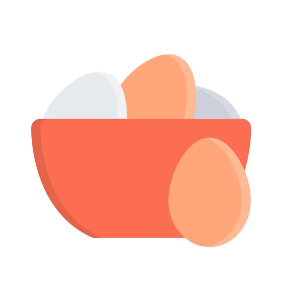 Imagem Vetorial Design Ícones Ovos — Vetor de Stock