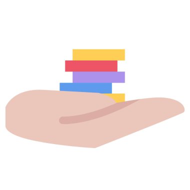 tasarım vektör simgeleri el kumarhane çipleri