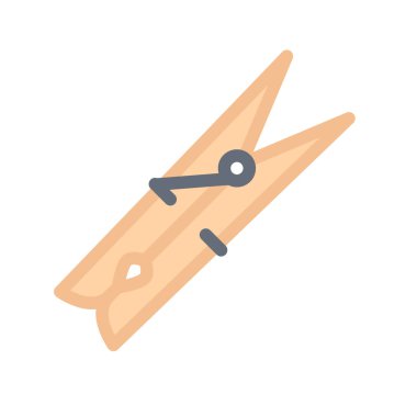 tasarım vektörü simgeleri Clothespin