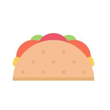 tasarım vektörü simgeleri taco