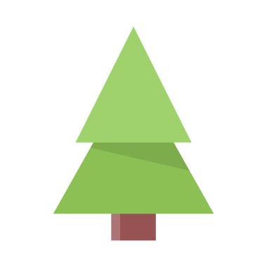 dizayn vektörü simgeleri köknar ağacı