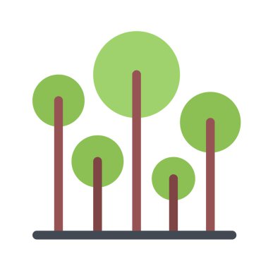 tasarım vektör simgeleri ormanı