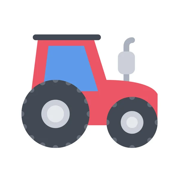 Design Vector Image Icons Tractor — Stock Vector