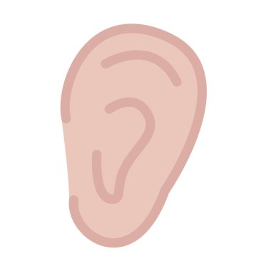 tasarım vektörü simgeleri kulak