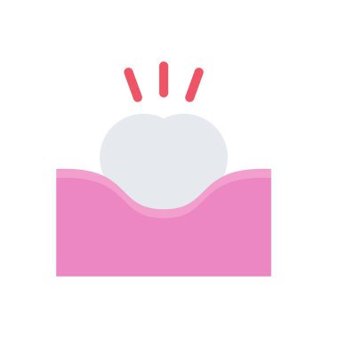 tasarım vektörü simgeleri diş ağrısı