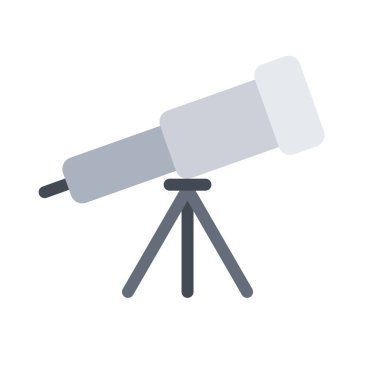 tasarım vektörü simgeleri teleskopu