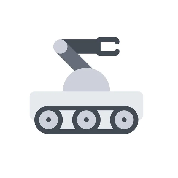 Design Vektor Bild Symbole Roboter — Stockvektor