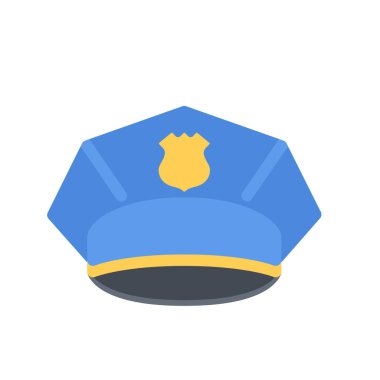 tasarım vektör simgeleri polis başlığı