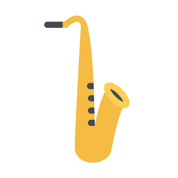 Design Vektorové Obrázky Ikony Saxofon — Stockový vektor